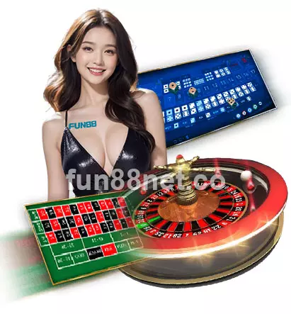 เกมคาสิโนสดที่นำเสนอโดย Fun88